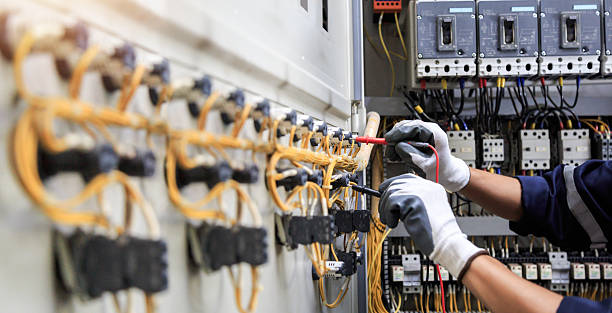 Professional Electrician technician working in West New York, NJ